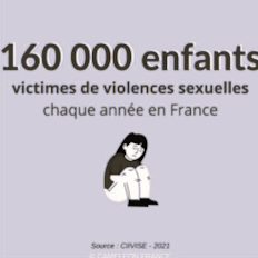160000 enfants victimes de violences sexuelles chaque année en France